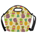 Pineapples - Neoprene Lunch Bag One Size Neoprene Lunch Bag Printed Offshore