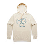 Ctrl Z, I Take It Back - Mens Hoodie Ecru Mens Hoodie Printed In Australia Tech