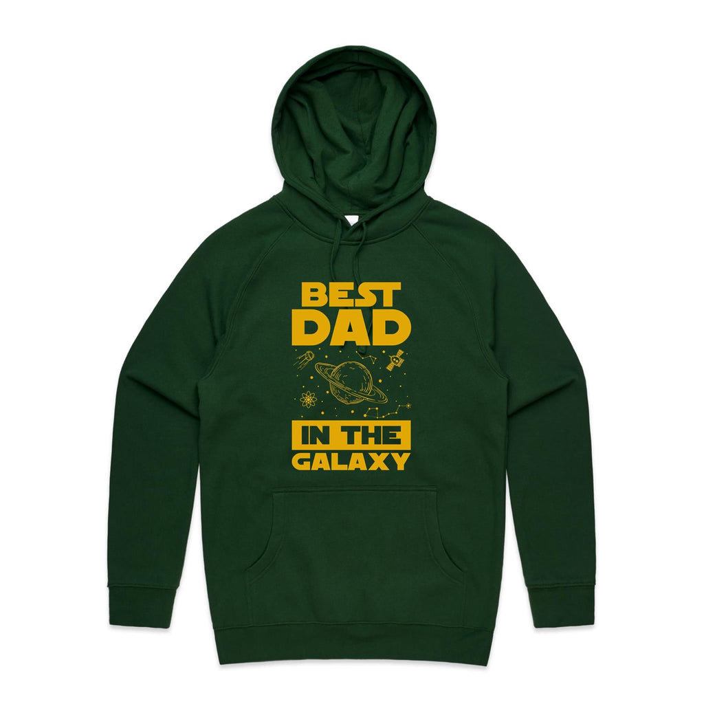 Best Dad In The Galaxy Men's AS Colour Hoodie