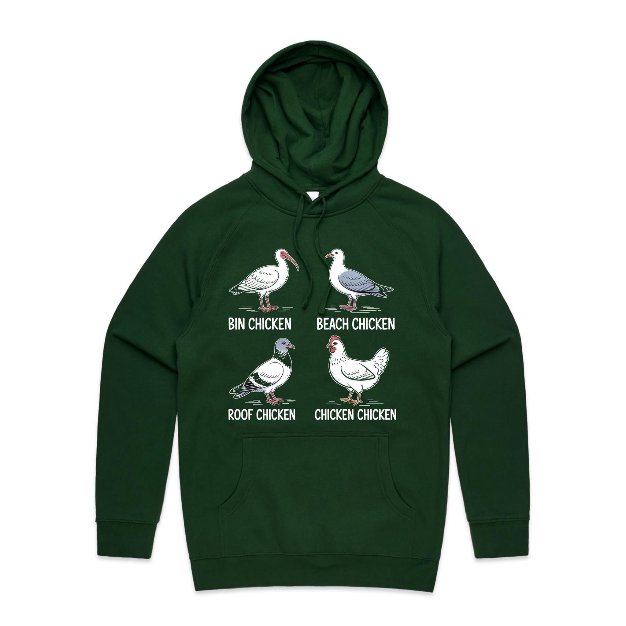 Bin Chicken Men's AS Colour Hoodie