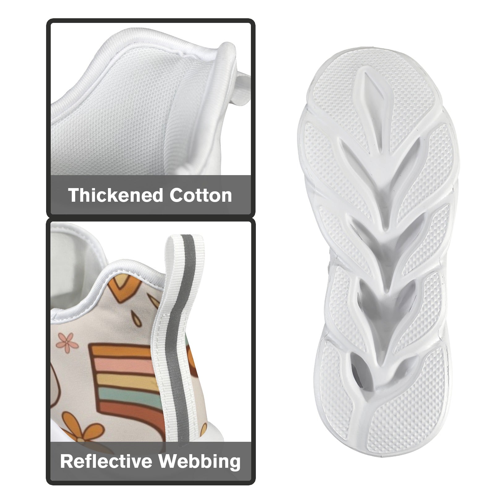 Peace And Love Women's Twisted Sole Sneakers