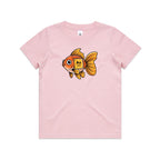 Gold Fish Periodic Table Element Kids AS Colour T-shirt