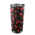 Cherry - 20oz Mobile Tumbler with Lid (Black Lock) One Size 20oz Travel Mug Food Printed Offshore