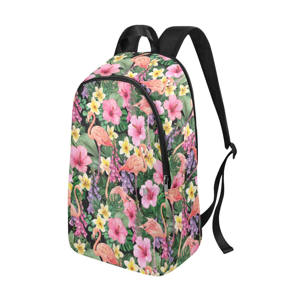 Flamingo Jungle - Fabric Backpack
