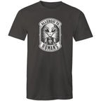 Alien, Allergic To Humans - Mens T-Shirt Charcoal Mens T-shirt Printed In Australia Sci Fi