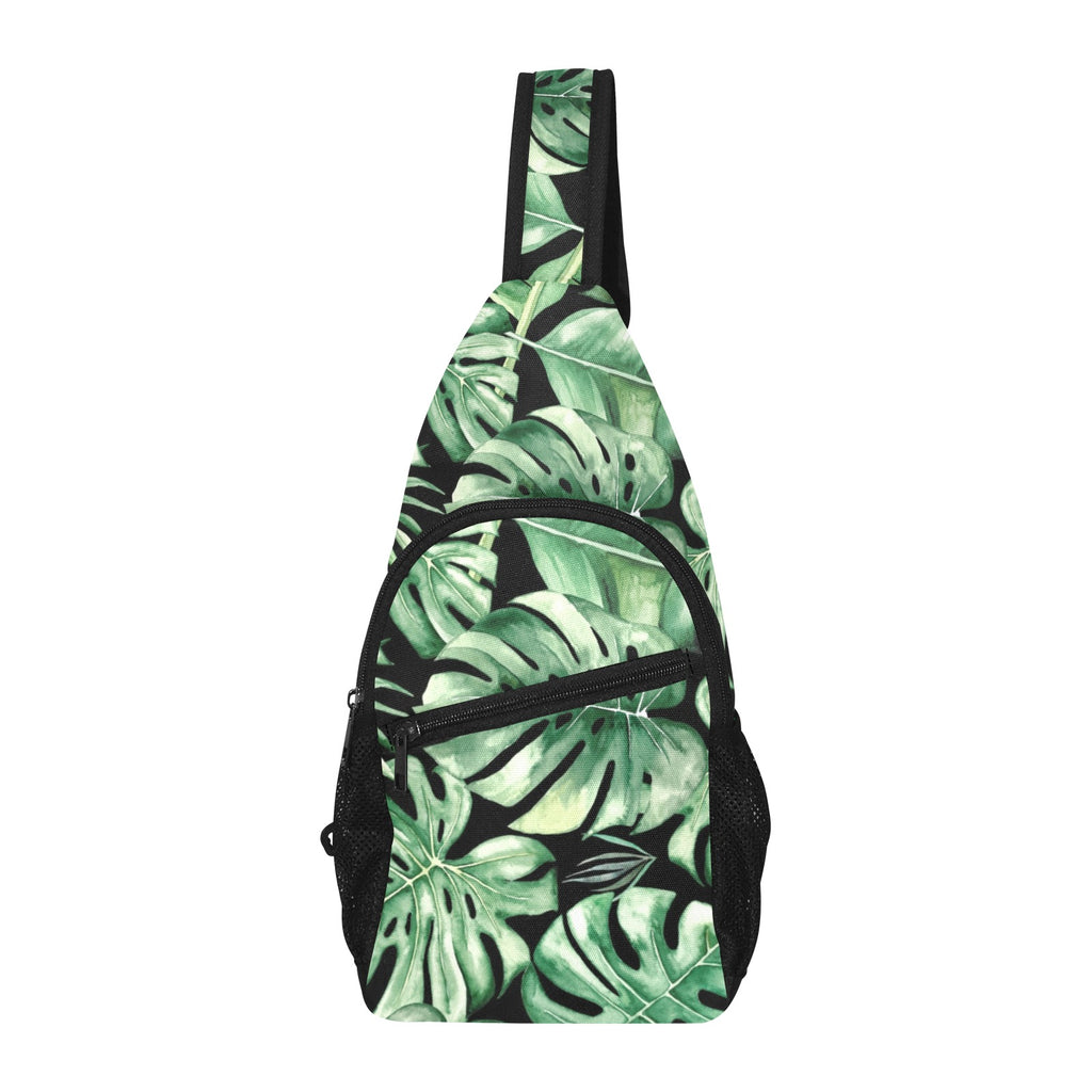 Jungle Leaves - Chest Bag