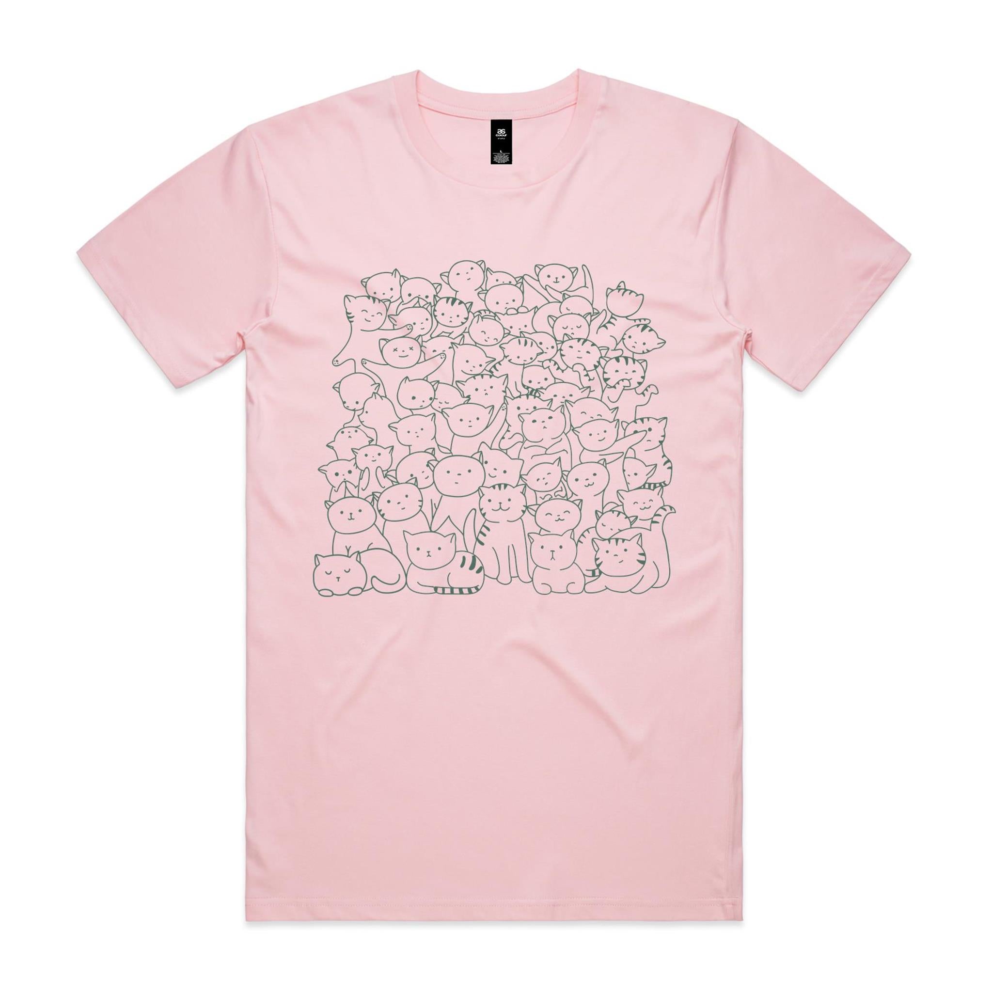 Lots And Lots Of Cats Men's AS Colour T-shirt