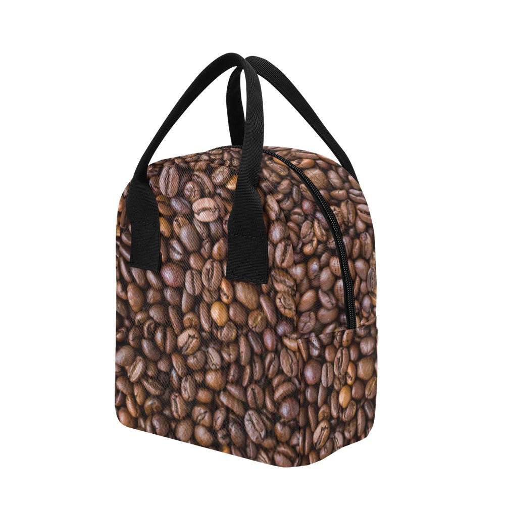 Coffee Beans - Zipper Lunch Bag Zipper Lunch Bag Printed Offshore