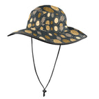 Planets Wide Brim Bucket Hat Wide Brim Bucket Hat Printed Offshore Space