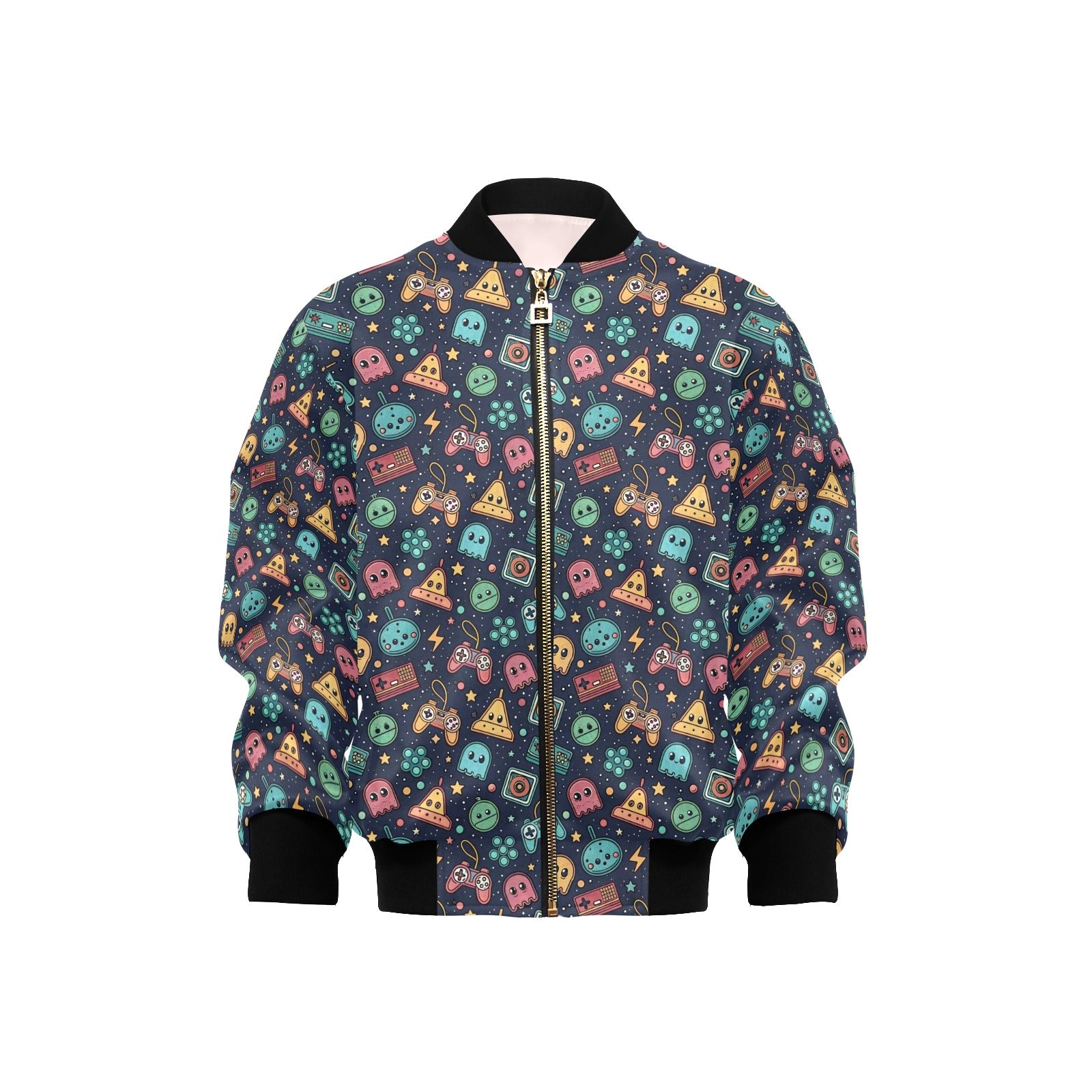 Video Game Kids Bomber Jacket