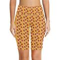 Cola Women's Bike Shorts With Side Pockets Women's Bike Shorts Food Printed Offshore