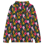 Tropical Floral Women's Full-Zip Hoodie
