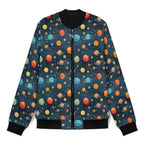 Galaxy Men's Casual Zip‑Up Bomber Jacket
