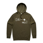 Cat String Theory Physics Men's AS Colour Hoodie