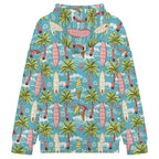 Summer Surf Women's Full-Zip Hoodie