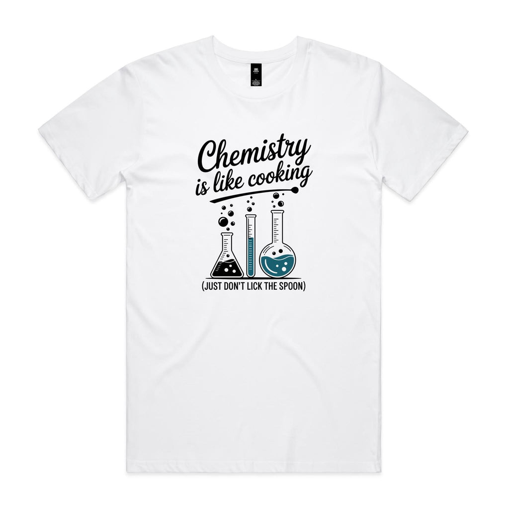 Chemistry Is Like Cooking Men's AS Colour T-shirt
