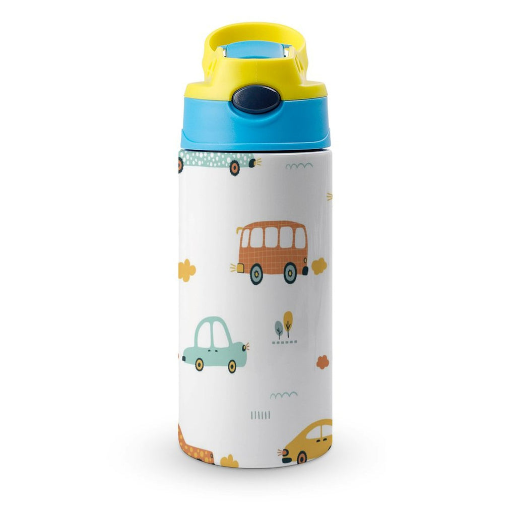 Cars - Little Kids Water Bottle blue 350ml Little Kids Water Bottle Printed Offshore