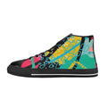 Bright And Colourful - Kids High Top Canvas Shoes