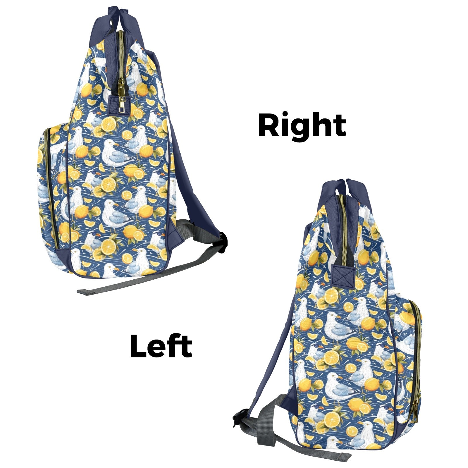 Lemon Seagull Multi-Function Backpack, Nappy / Diaper Bag Multi-function Backpack, Nappy / Diaper Bag animal Printed Offshore