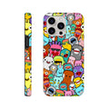 Crazy Cartoon Creatures - Apple iPhone - Tough case iPhone 15 Pro Max iPhone Tough Case Globally Fulfilled