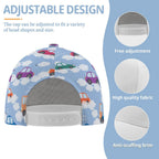 Colourful Cars Kids Baseball Cap