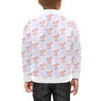 Axolotl Love Kids Bomber Jacket