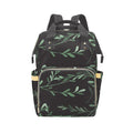 Delicate Leaves - Multi-Function Backpack, Nappy / Diaper Bag