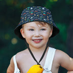 UFO's And Aliens Kids Bucket Hat Kids Bucket Hat Printed Offshore Sci Fi