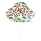 Surfing Safari Wide Brim Bucket Hat Wide Brim Bucket Hat Printed Offshore Surf