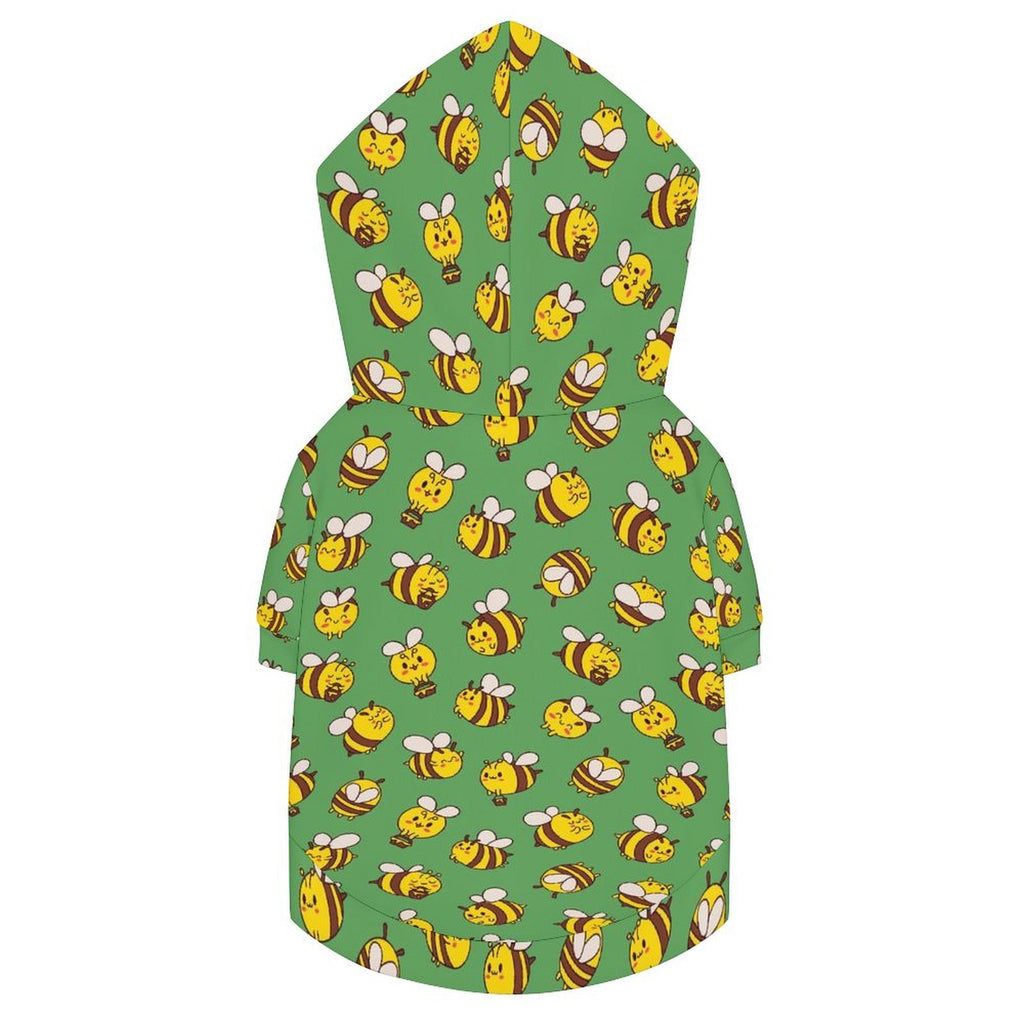 Busy Bees Pet Hoodie (Large Size)