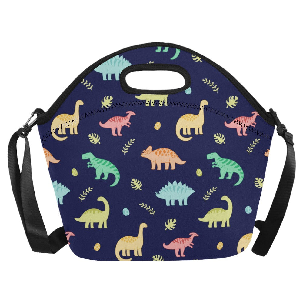 Dinosaurs - Neoprene Lunch Bag Neoprene Lunch Bag Printed Offshore