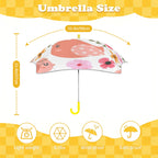 Lovely Birds Kids Safe Round Corner Umbrella Kids Safe Round Corner Umbrella animal Printed Offshore