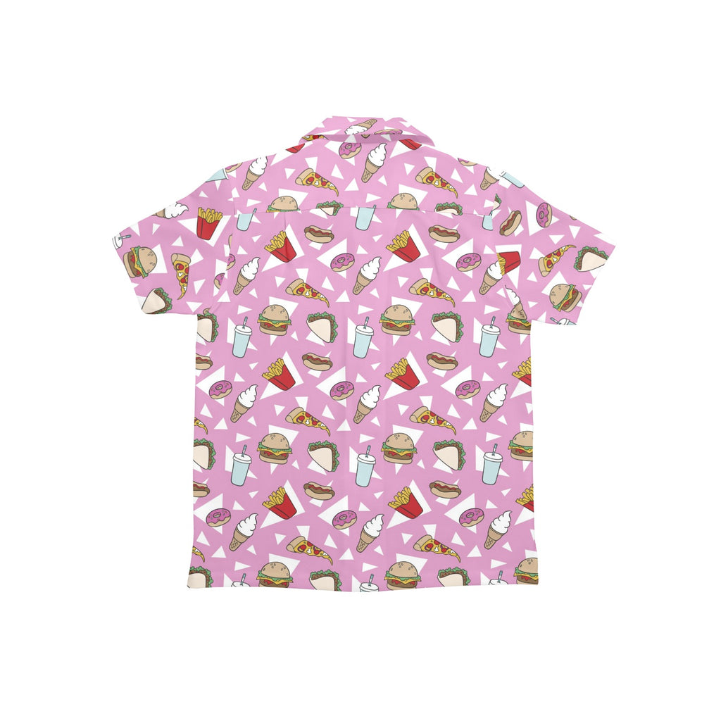 Fast Food - Junior Kids Hawaiian Shirt