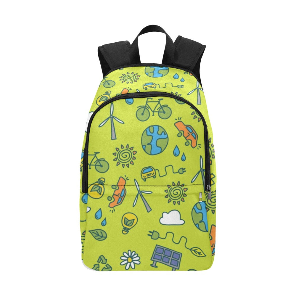 Go Green - Fabric Backpack