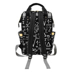 Mathematics - Multi-Function Backpack, Nappy / Diaper Bag