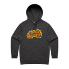 Hello Sunshine - Womens Hoodie Coal Womens Hoodie Printed In Australia Summer