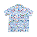 Colourful Cars Senior Kids Hawaiian Shirt