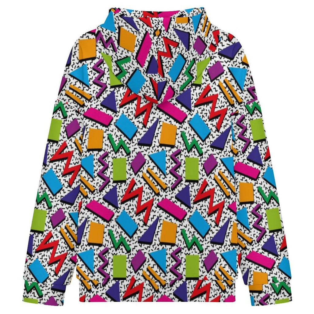 Graphic 80's Women's Full-Zip Hoodie