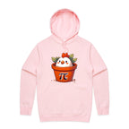 Chicken Pot Pi - Mens Hoodie Pink Mens Hoodie animal Food Maths Printed In Australia