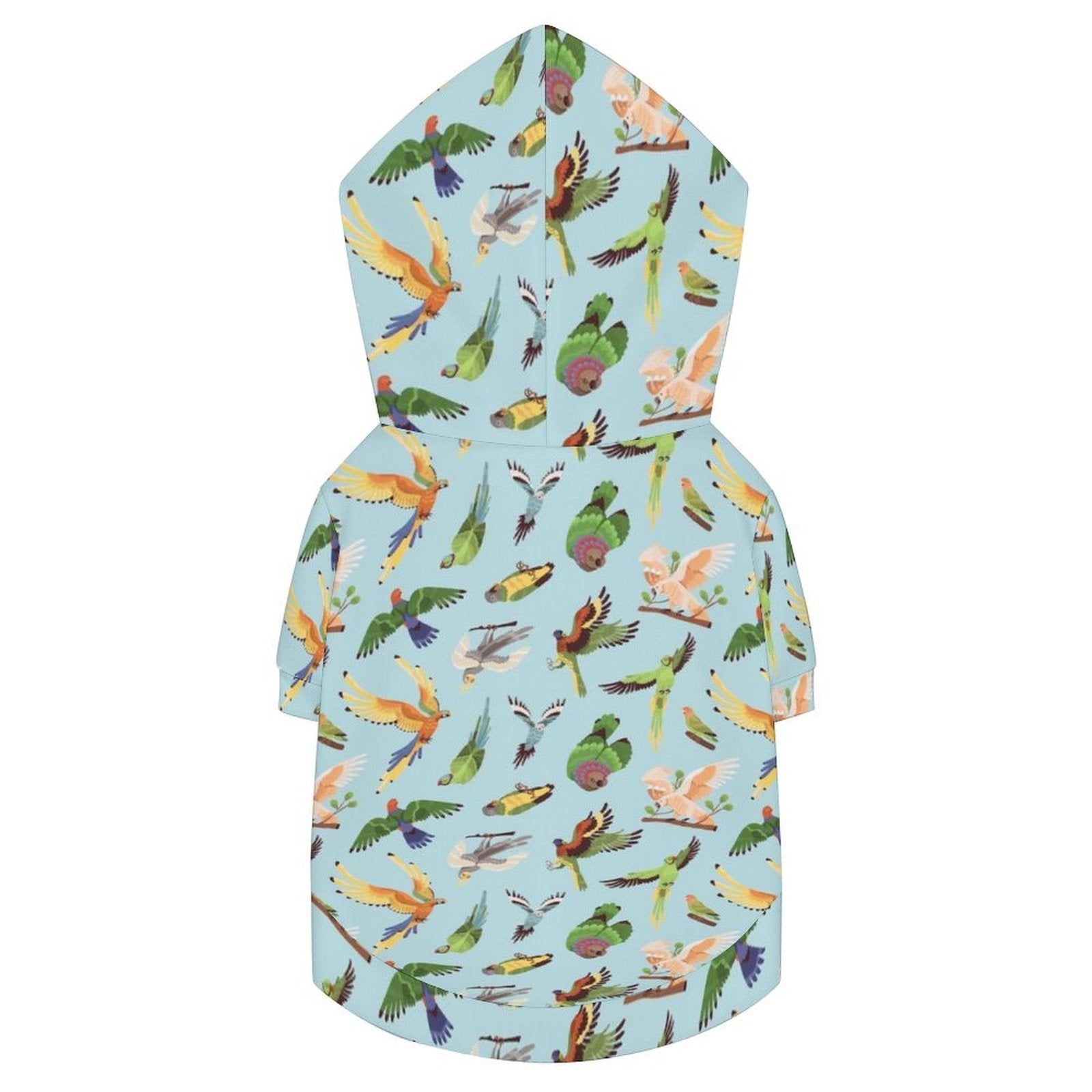 Parrots Pet Hoodie (Small Size)