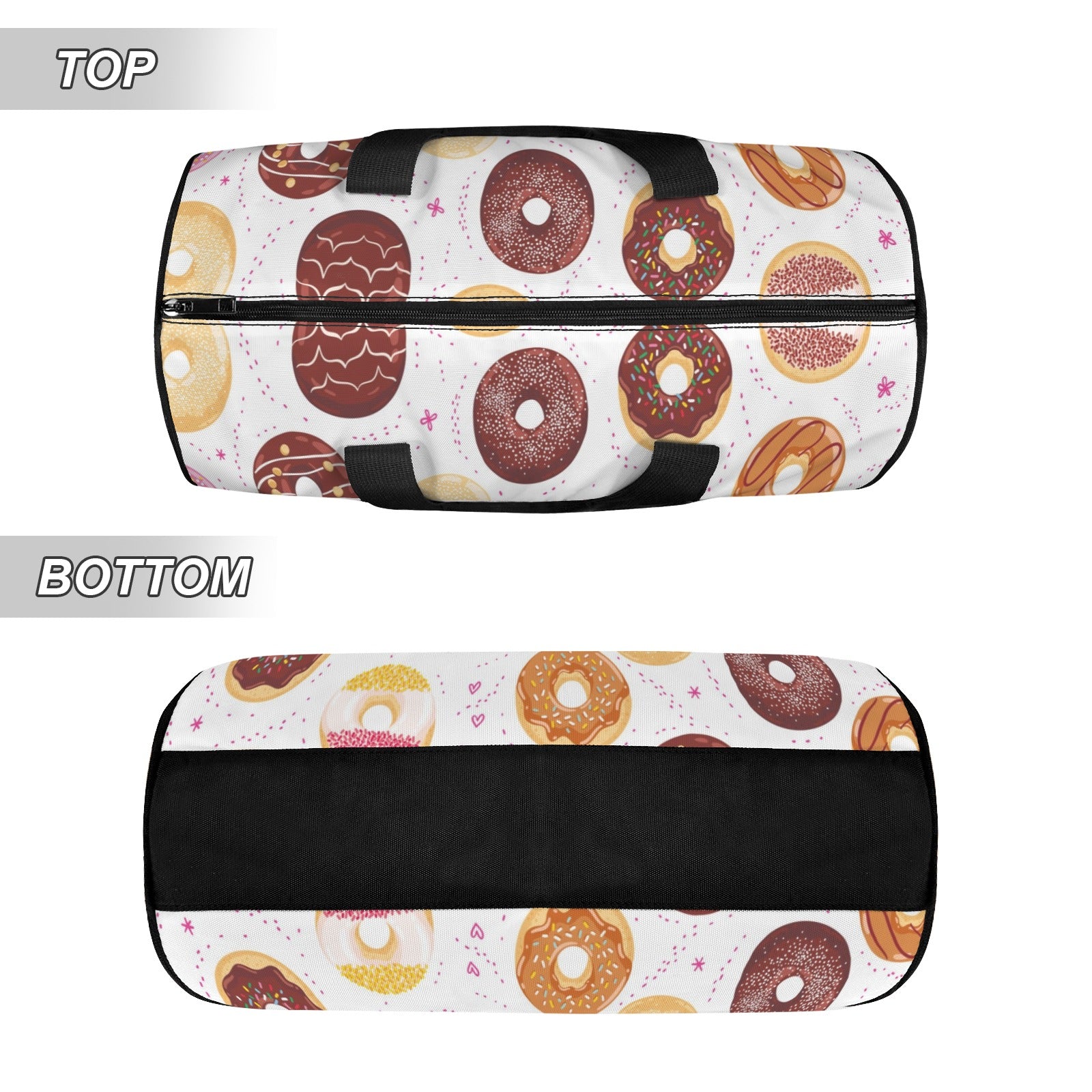 Doughnut Love Duffle Bag Duffle Bag Printed Offshore