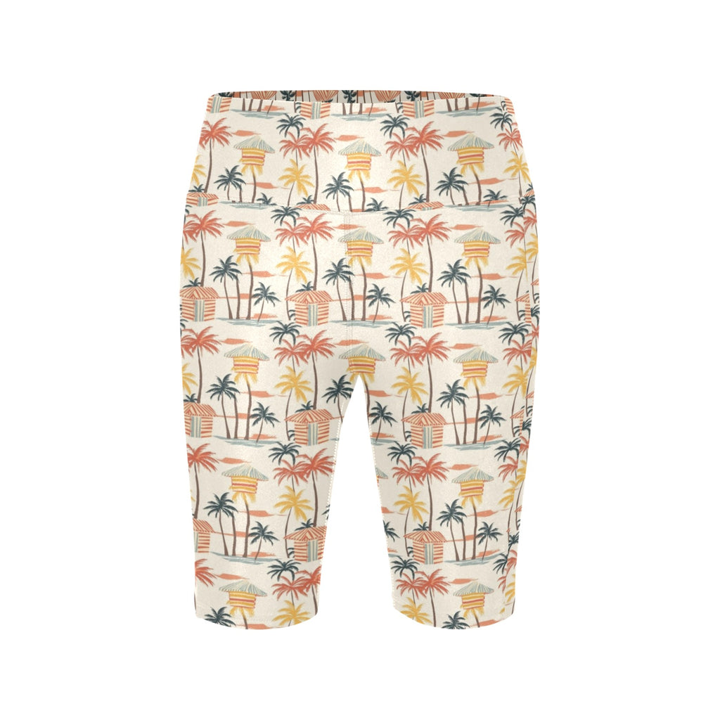Beach Shack Women's Bike Shorts With Side Pockets
