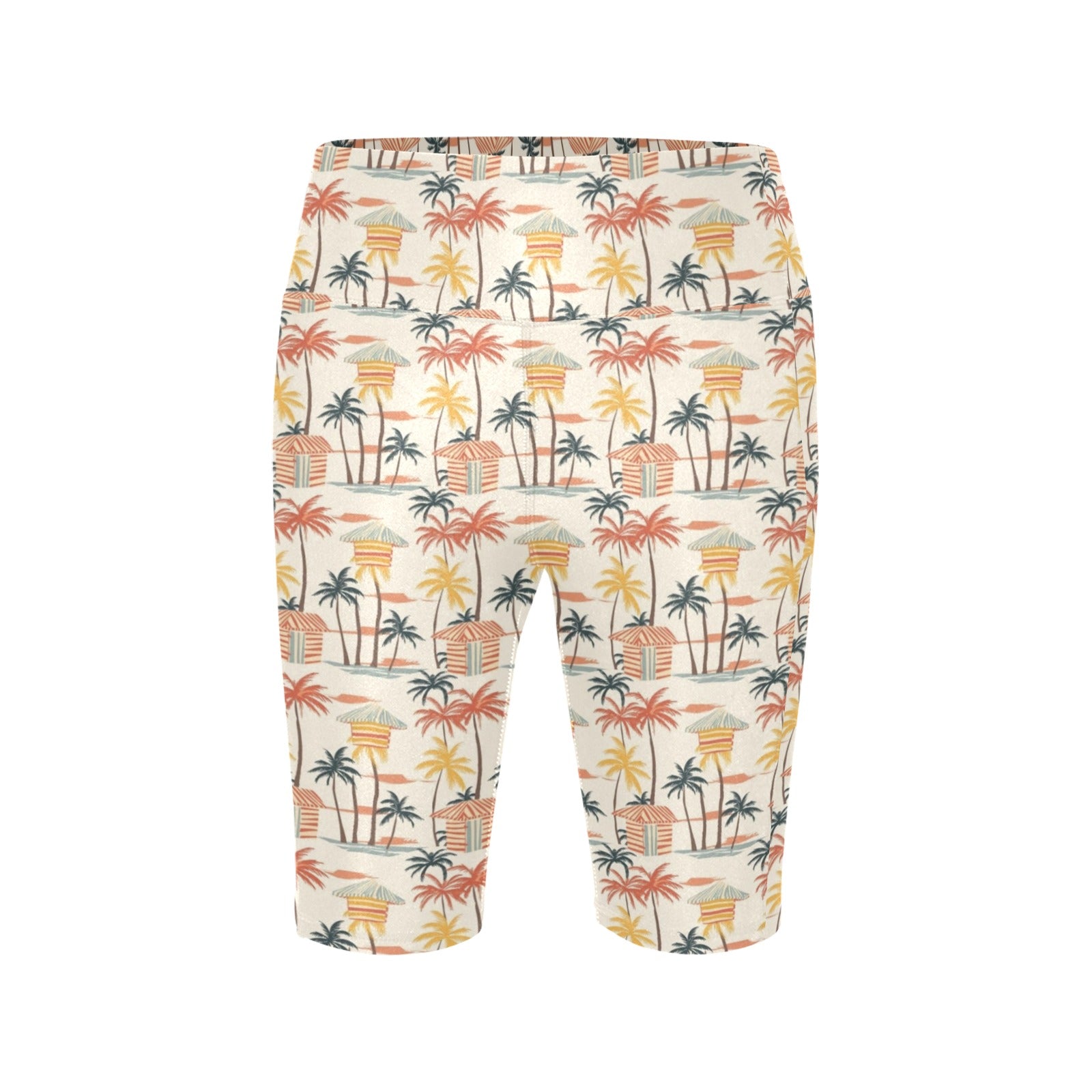 Beach Shack Women's Bike Shorts With Side Pockets