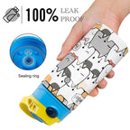 Cat Hello - Little Kids Water Bottle Little Kids Water Bottle animal Printed Offshore