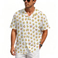 Avocado Cute Men's Crinkle Hawaiian Shirt