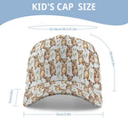 Quokkas Kids Baseball Cap Kids Baseball Hat animal Australia Printed Offshore