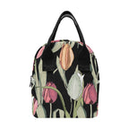 Tulips - Zipper Lunch Bag One Size Zipper Lunch Bag Printed Offshore