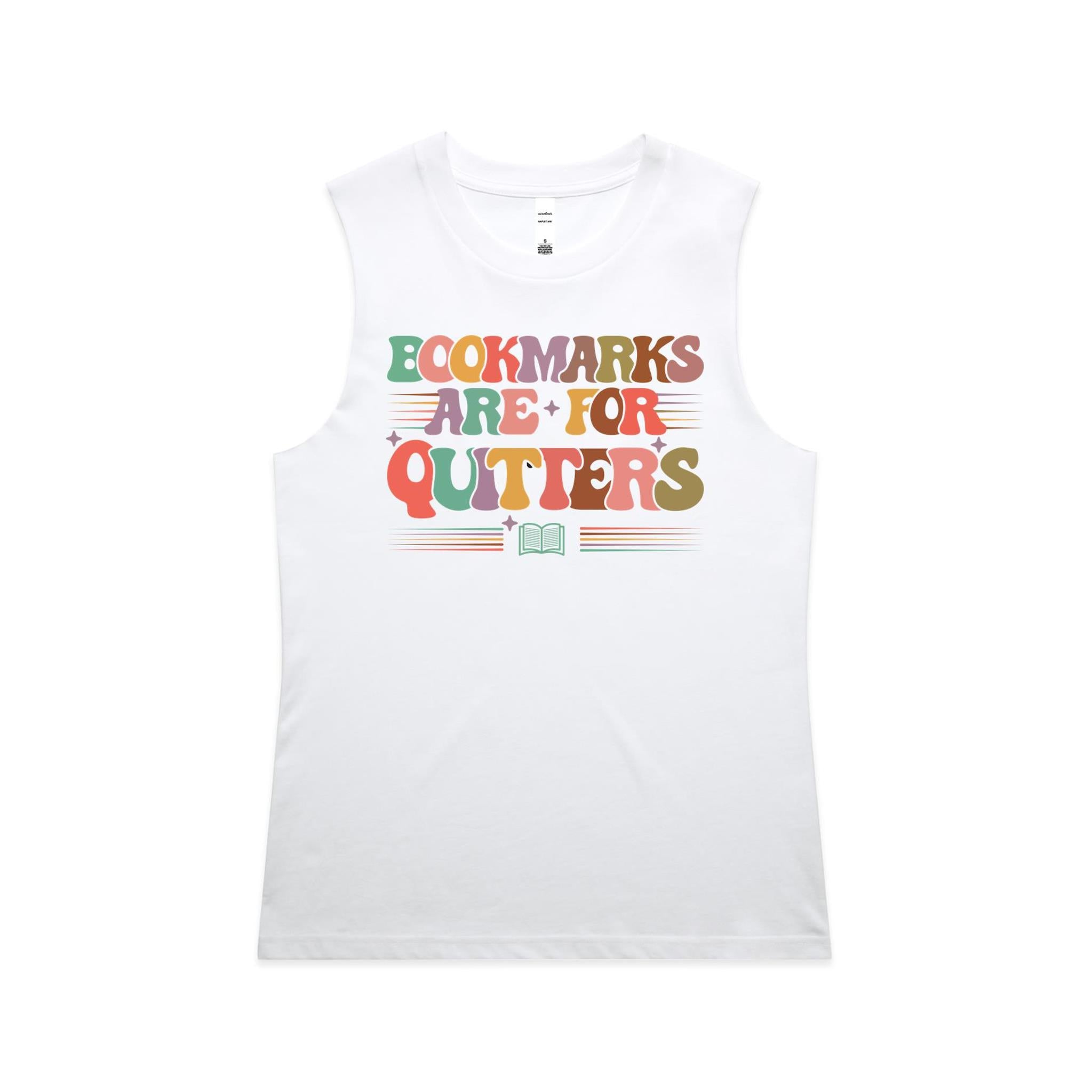 Bookmarks Are For Quitters - AS Colour Women's Maple Tank