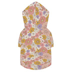 Faded Floral Pet Hoodie (Large Size)