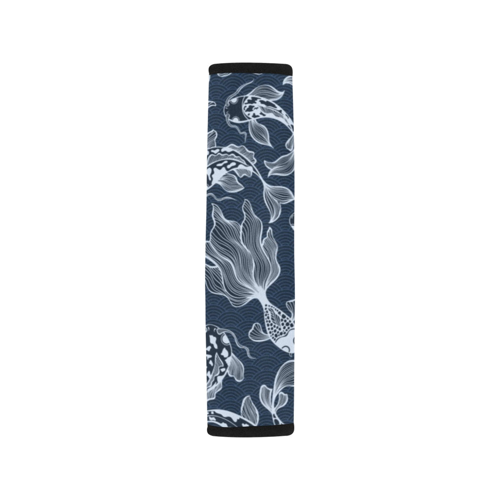 Blue Fish Car Seat Belt Cover 7''x10'' (Pack of 2) Car Seat Belt Cover 7x10 (Pack of 2) animal Printed Offshore